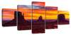 Monument Valley At Sunset Wall Art