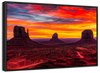 Monument Valley At Sunset Wall Art