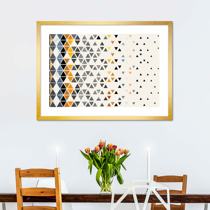 Triangle Madness Wall Art