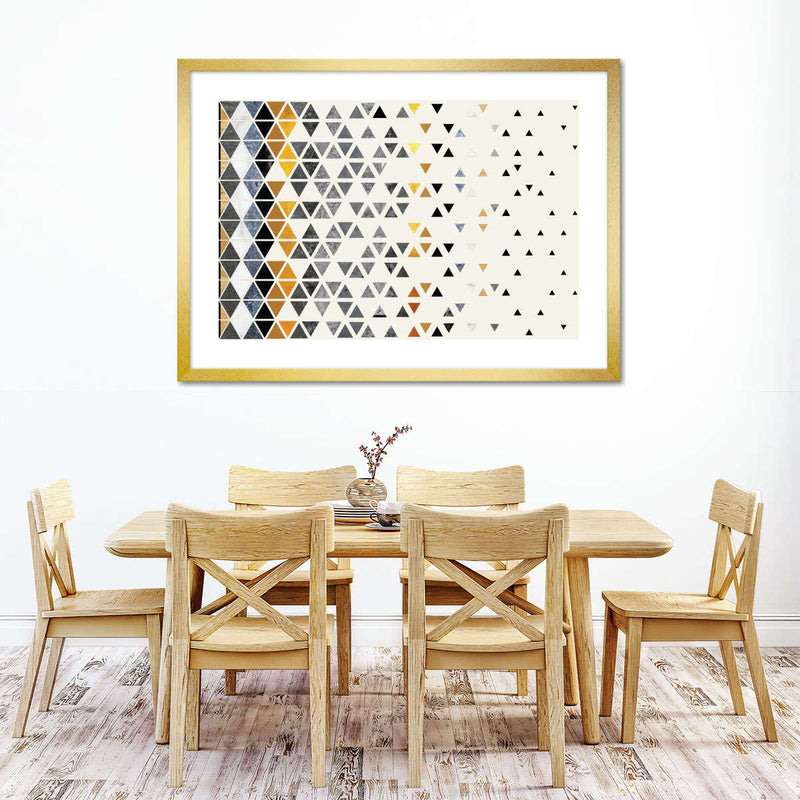 Triangle Madness Wall Art