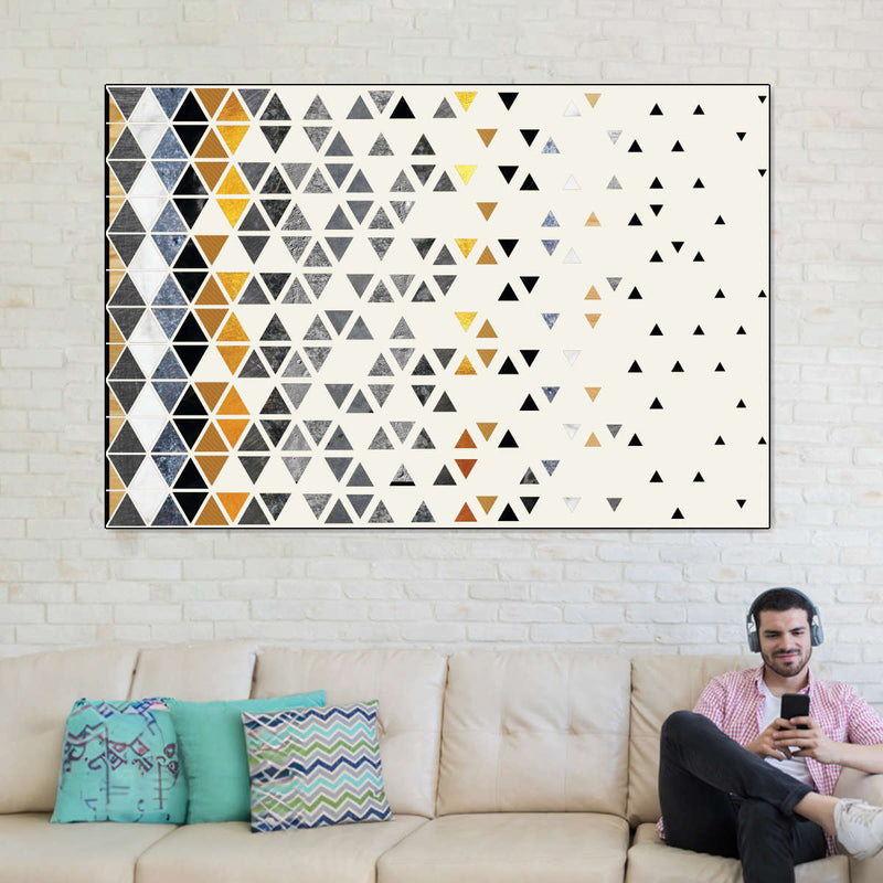 Triangle Madness Wall Art