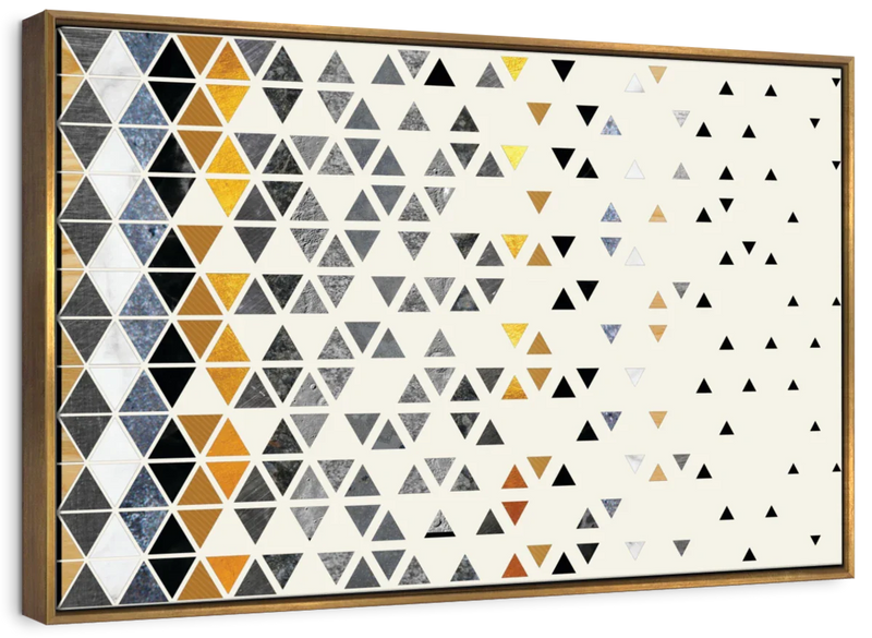 Triangle Madness Wall Art