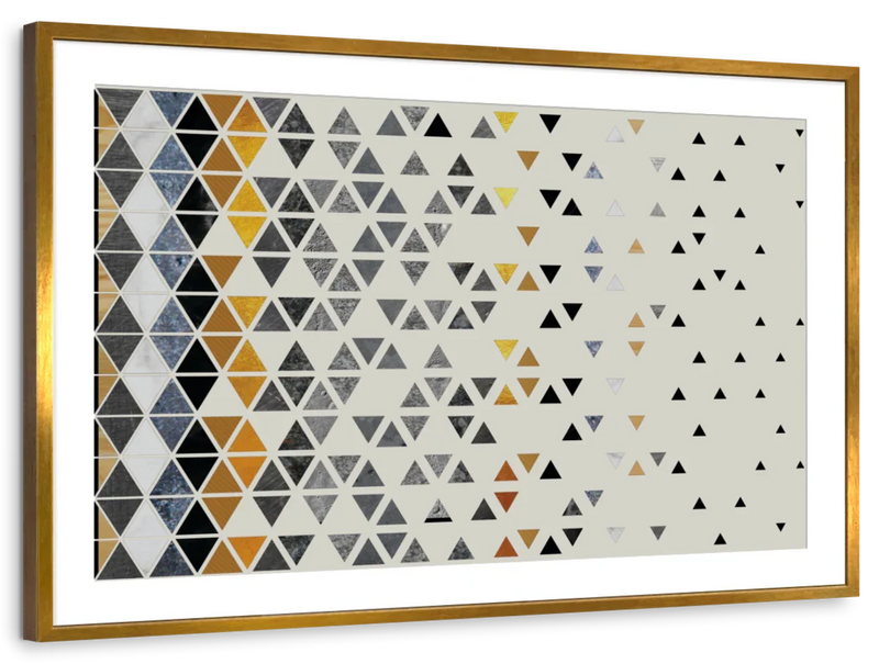 Triangle Madness Wall Art