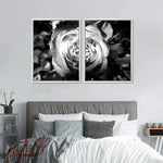 Monochromatic Rose Wall Art