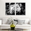 Monochromatic Rose Wall Art