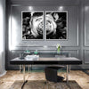 Monochromatic Rose Wall Art