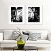 Monochromatic Rose Wall Art