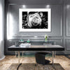 Monochromatic Rose Wall Art