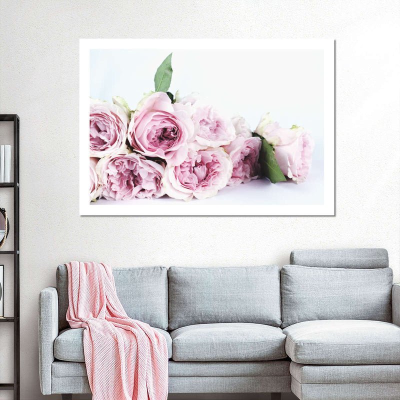 Layers Of Pink Peonies Wall Art