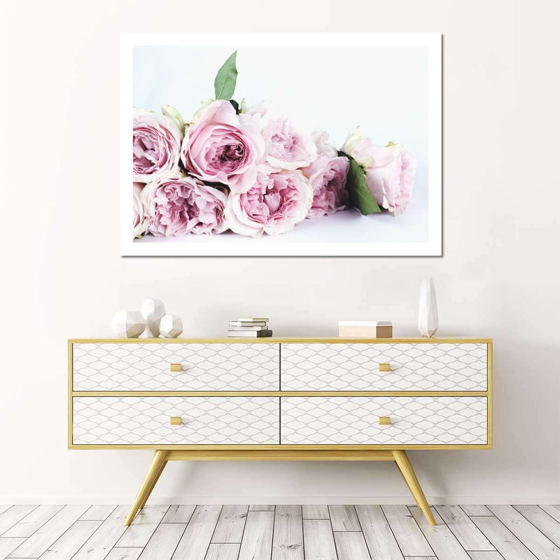 Layers Of Pink Peonies Wall Art