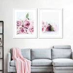 Layers Of Pink Peonies Wall Art