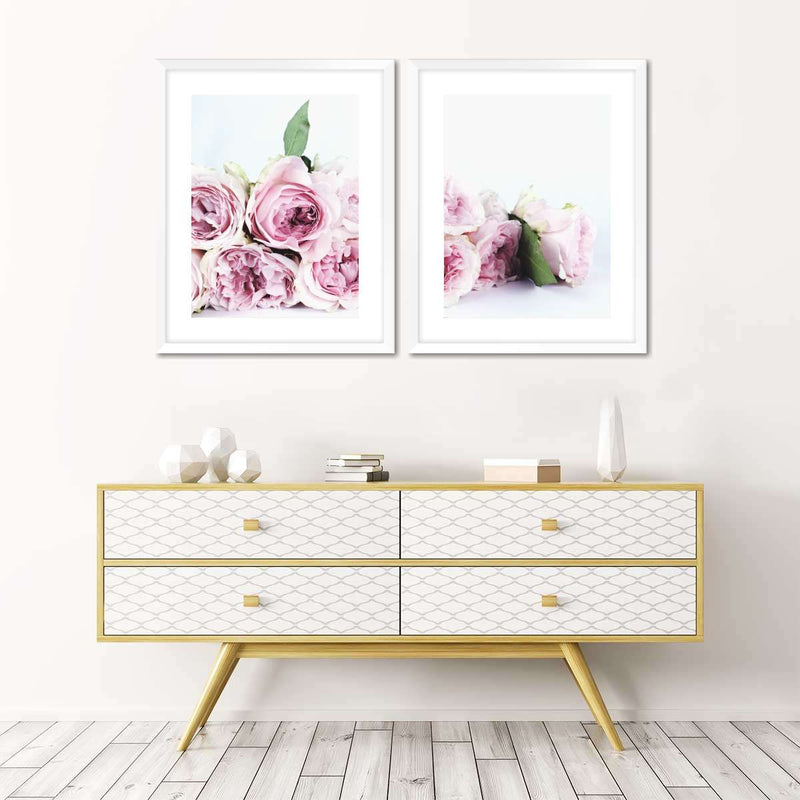 Layers Of Pink Peonies Wall Art