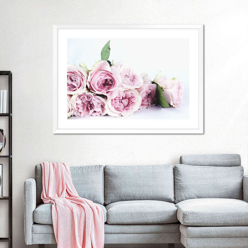 Layers Of Pink Peonies Wall Art