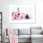Layers Of Pink Peonies Wall Art