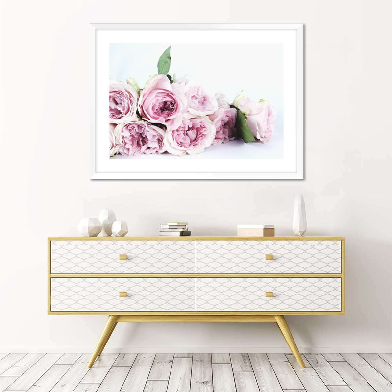 Layers Of Pink Peonies Wall Art