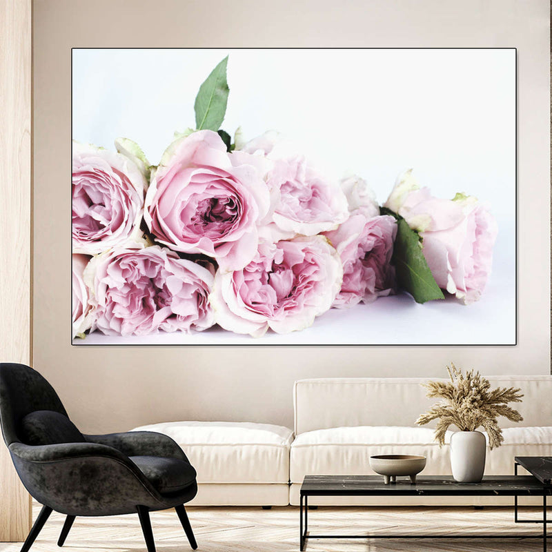 Layers Of Pink Peonies Wall Art