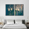 Pristine White Tulips Wall Art