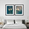 Pristine White Tulips Wall Art
