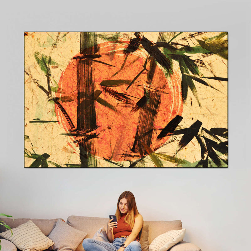 Japanese Abstract Wall Art