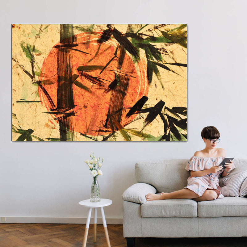 Japanese Abstract Wall Art