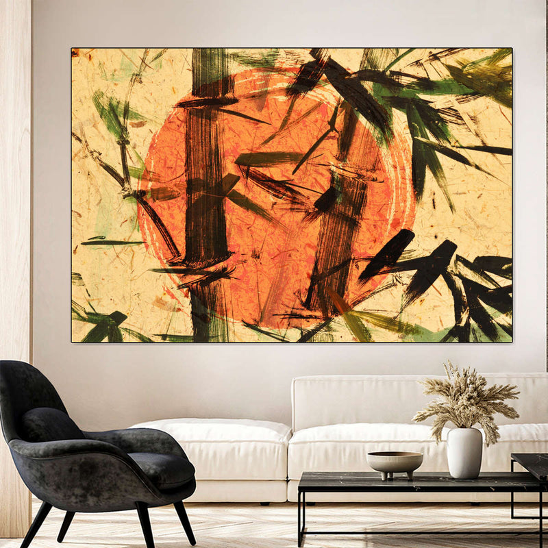 Japanese Abstract Wall Art