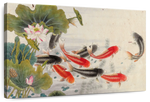 Japanese Koi Pond Wall Art