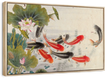 Japanese Koi Pond Wall Art