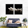 White Wolves Wall Art