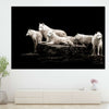 White Wolves Wall Art