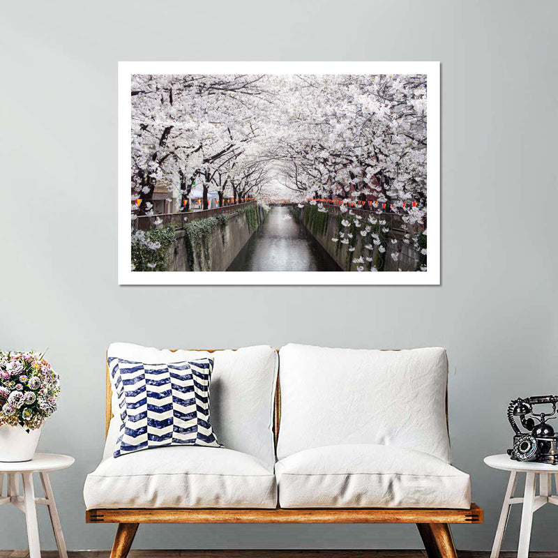 Sakura Passage Wall Art