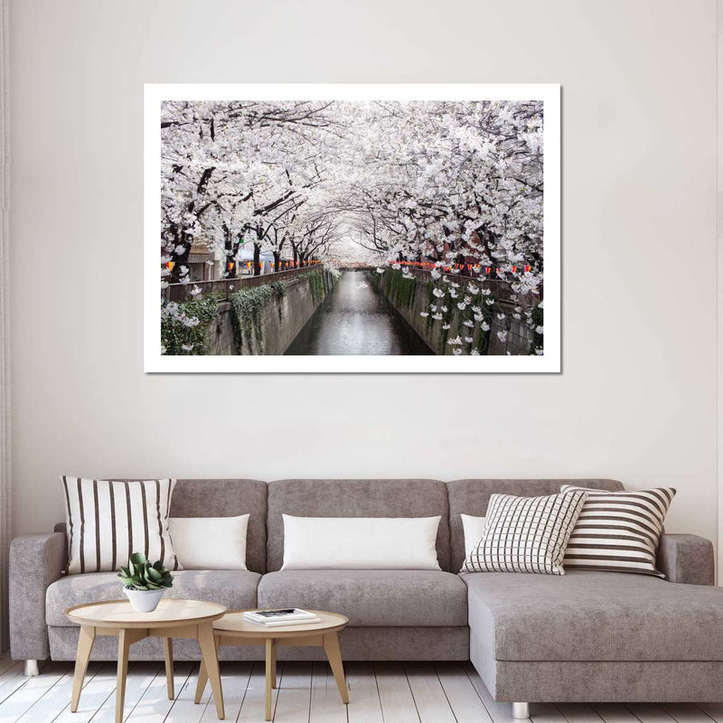 Sakura Passage Wall Art