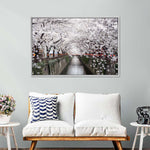Sakura Passage Wall Art