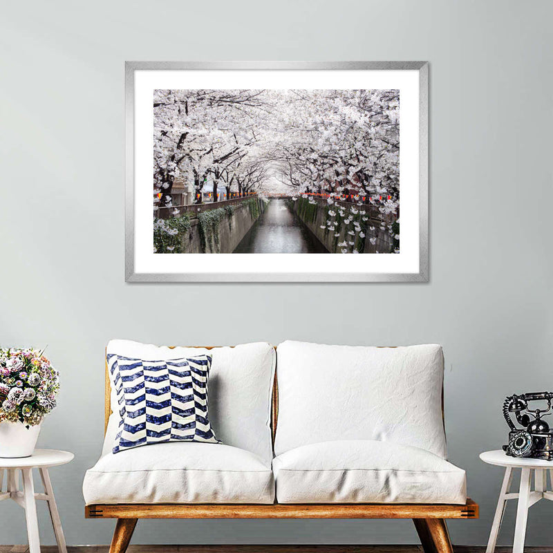 Sakura Passage Wall Art