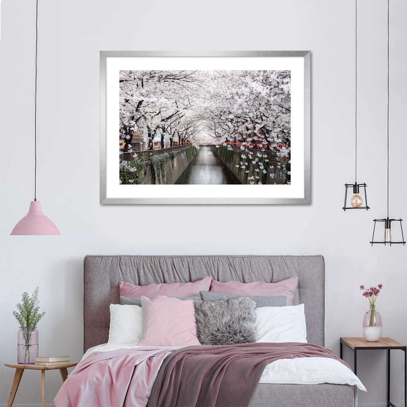 Sakura Passage Wall Art