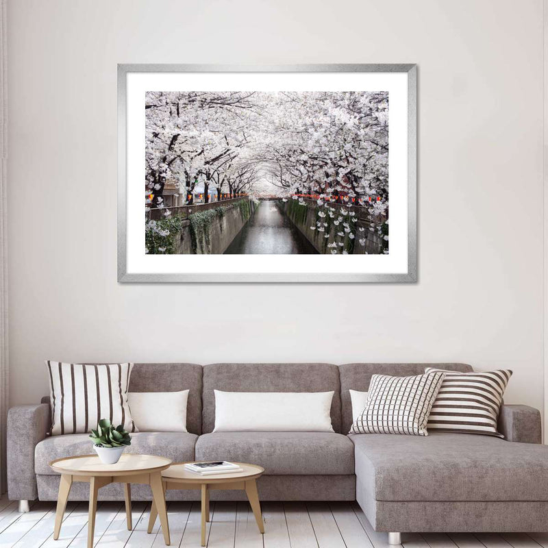 Sakura Passage Wall Art