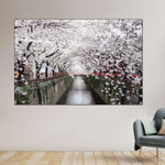 Sakura Passage Wall Art