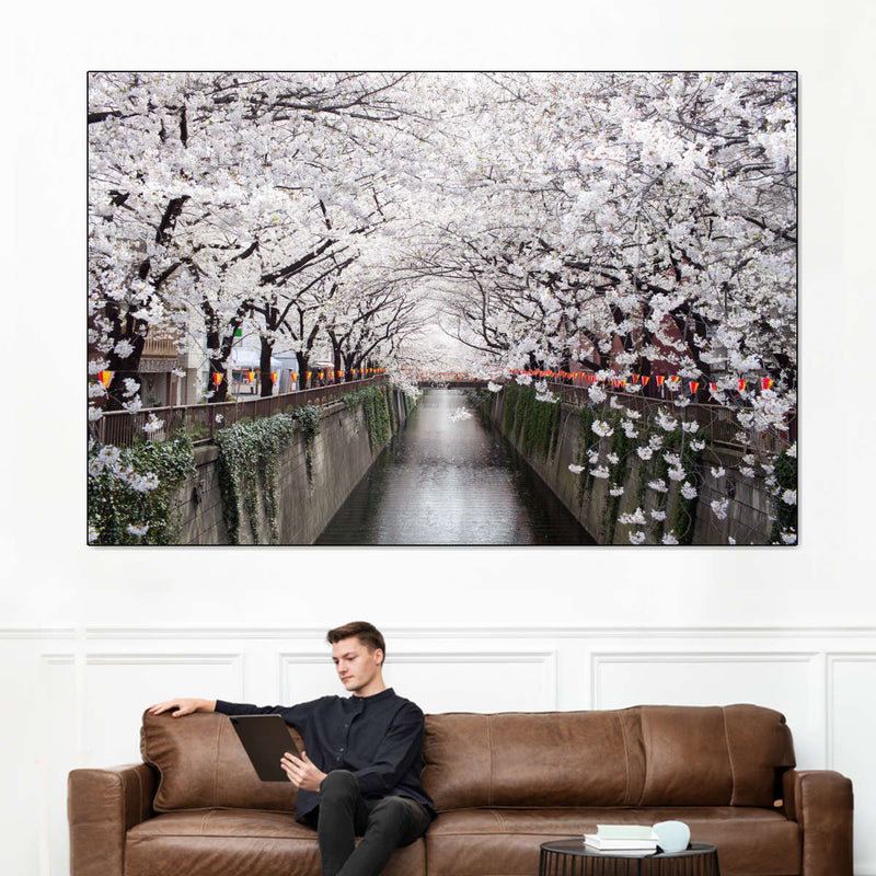 Sakura Passage Wall Art