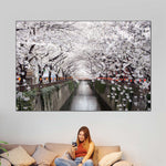 Sakura Passage Wall Art