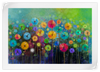 Rainbow Flowers Wall Art