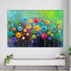 Rainbow Flowers Wall Art