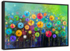 Rainbow Flowers Wall Art