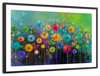 Rainbow Flowers Wall Art