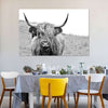 Solitary Highland Cow Wall Art