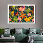 Tropical Floral Wall Art