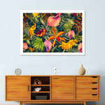 Tropical Floral Wall Art