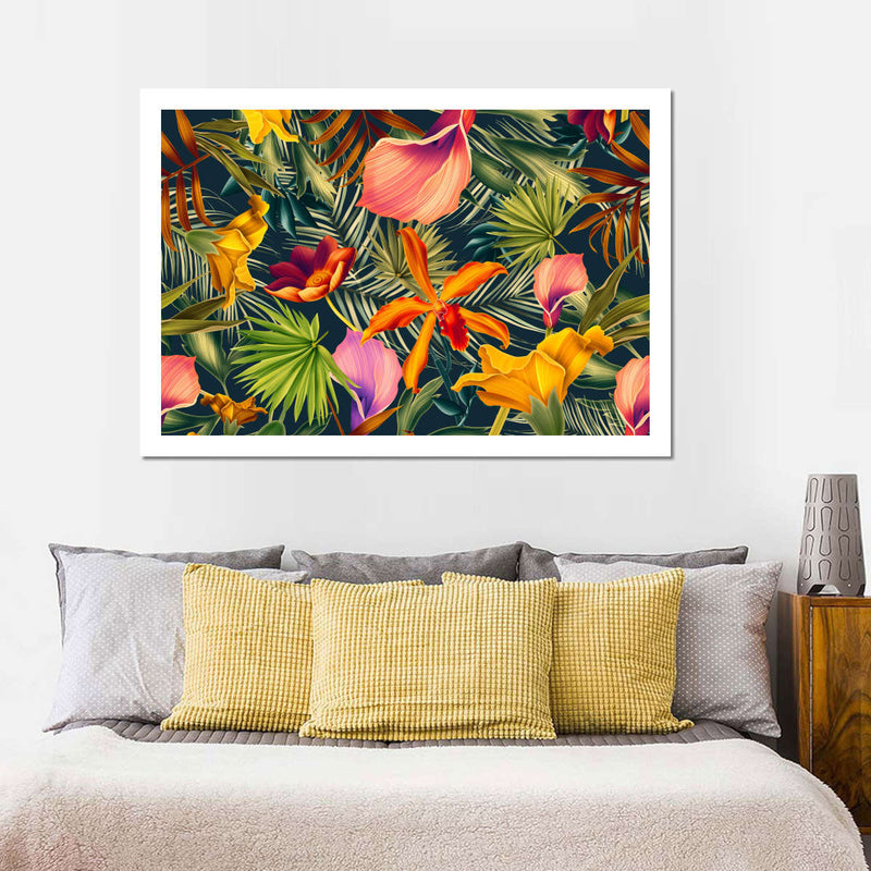 Tropical Floral Wall Art