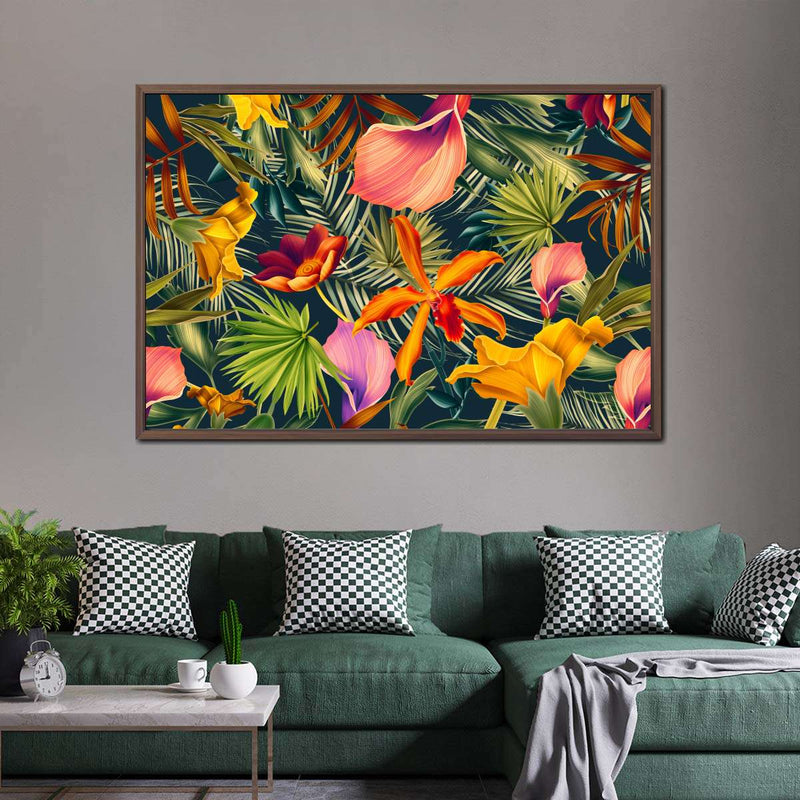 Tropical Floral Wall Art