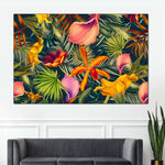 Tropical Floral Wall Art