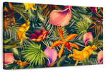 Tropical Floral Wall Art