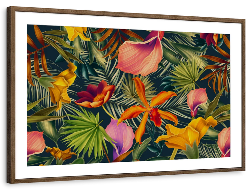 Tropical Floral Wall Art